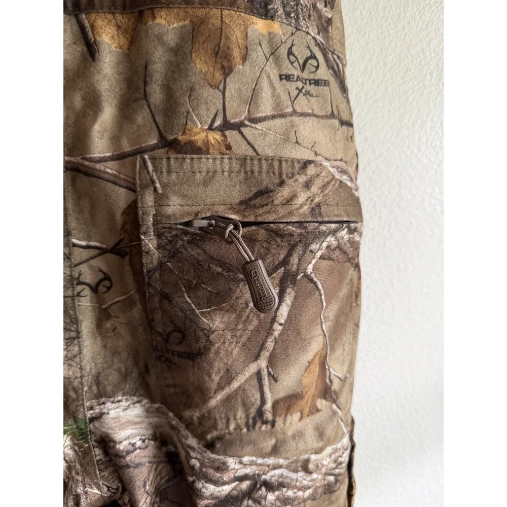 Red Head Camouflage Bib Youth M Bone Dry Waterproof Winter Hunting Snow Overalls